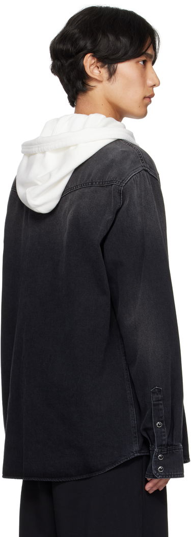 Риза Maison Margiela MM6 Maison Margiela Long Sleeve Denim Shirt Черно | SH0DT0031 M30011, 2