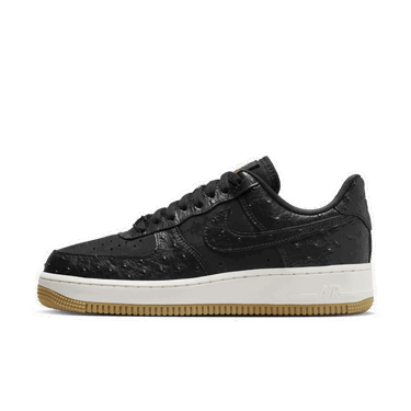 Кецове и обувки Nike Air Force 1 Low '07 "Black Ostrich" W Черно | DZ2708-002, 0