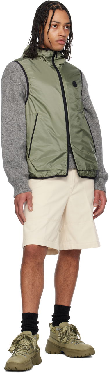 Къси панталони Moncler Moncler Cotton Bermuda Shorts Бежово | K10912B00008M6724, 3