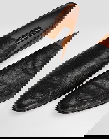 Аксесоари Dolce & Gabbana Dolce & Gabbana Ostrich Leather Loafers Черно | A50716AE43680999, 3