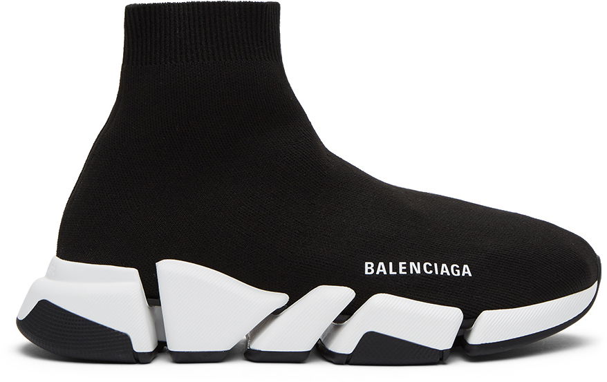 Кецове и обувки Balenciaga Speed 2.0 Sneakers Черно | 617239-W1702-1015, 0