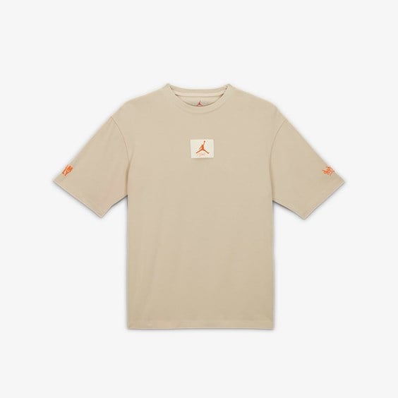 Тениска Jordan Brand Tee x Shelf Life Бежово | DV7000-206, 0