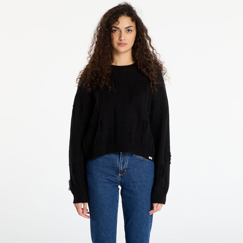 Пуловер GUESS Originals Distressed Sweater Черно | W5BR69Z0561-JBLK