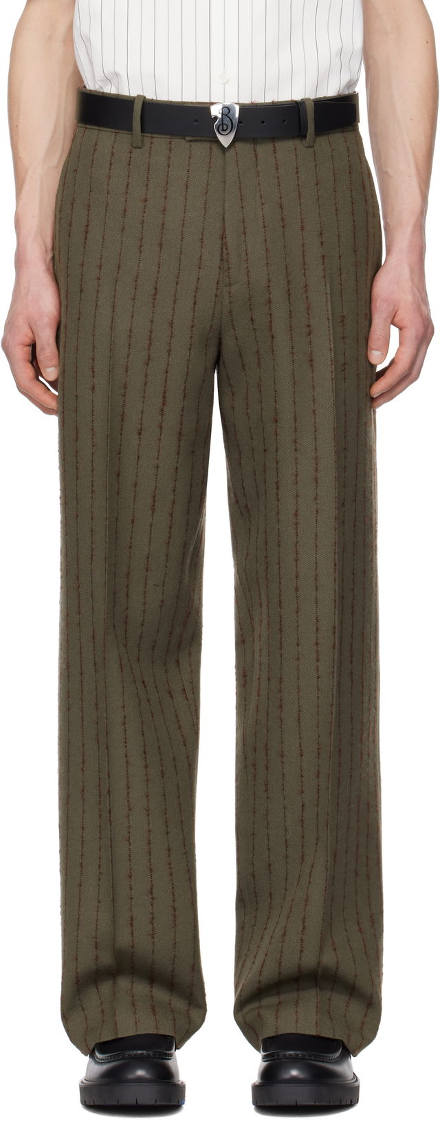 Burberry Pinstripe Tailored Trousers