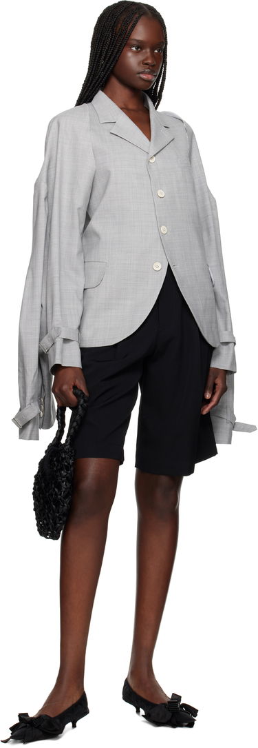 Дамска чанта Junya Watanabe Junya Watanabe Knotted Handbag Черно | JO-K203-051-1, 3