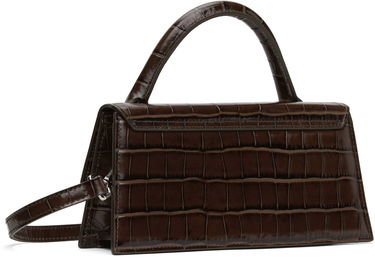 Дамска чанта Jacquemus Jacquemus 'The long Chiquito' Croc-Embossed Top Handle Bag Кафяво | 25E213BA004-4301, 2