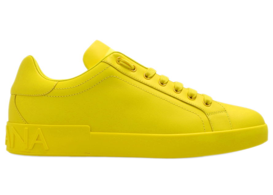 Кецове и обувки Dolce & Gabbana Portofino Yellow Жълто | cs1772-a1065-8h219, 0