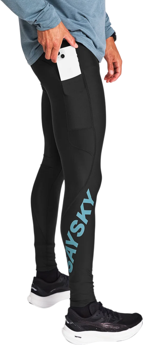 Чорапи Saysky Logo Motion+ Long Tights Черно | omrlt51c901-omrlt51c901, 1