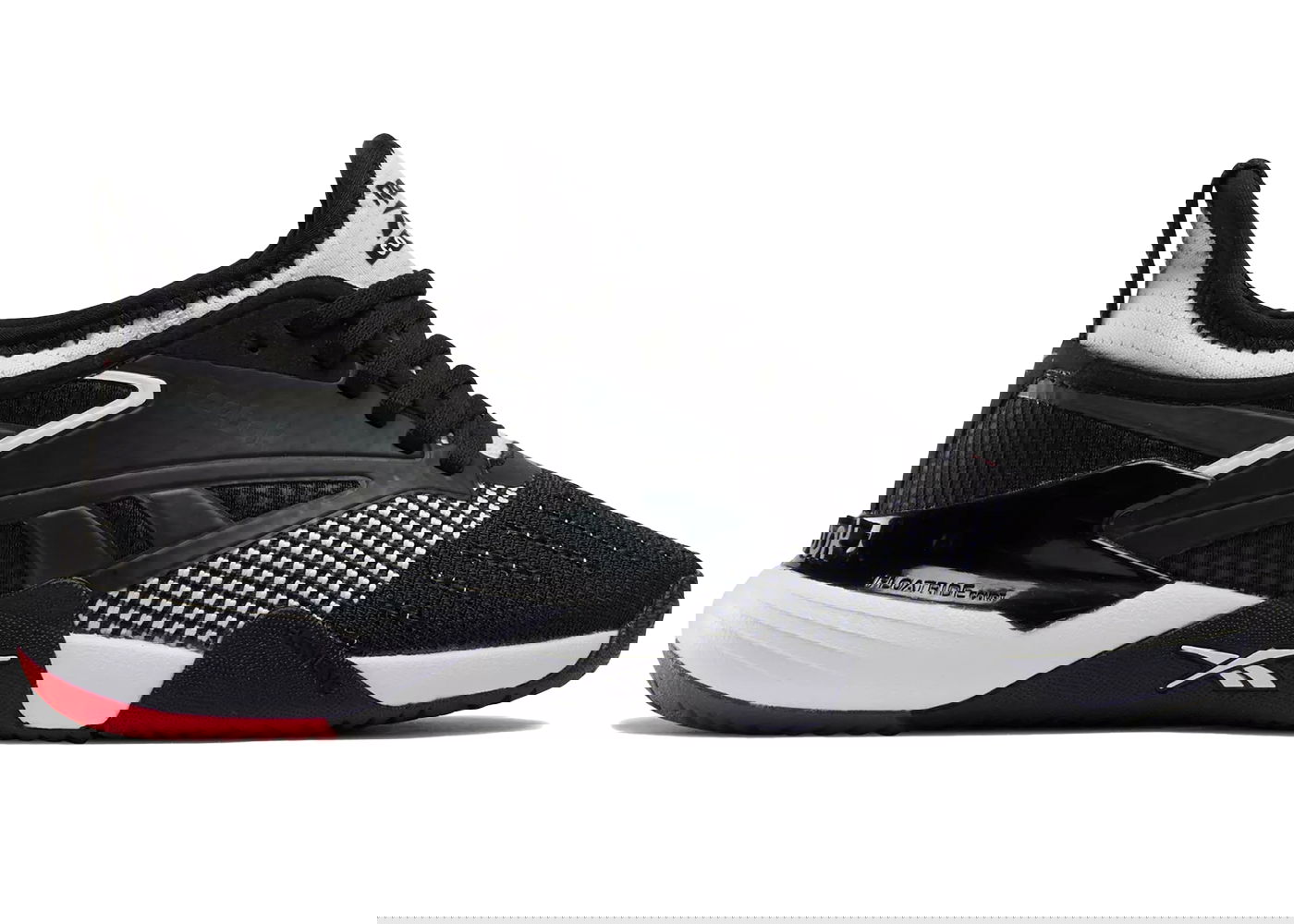 Кецове и обувки Reebok Nano Court Black White Vector Red (Women's) Черно | 100211615, 0