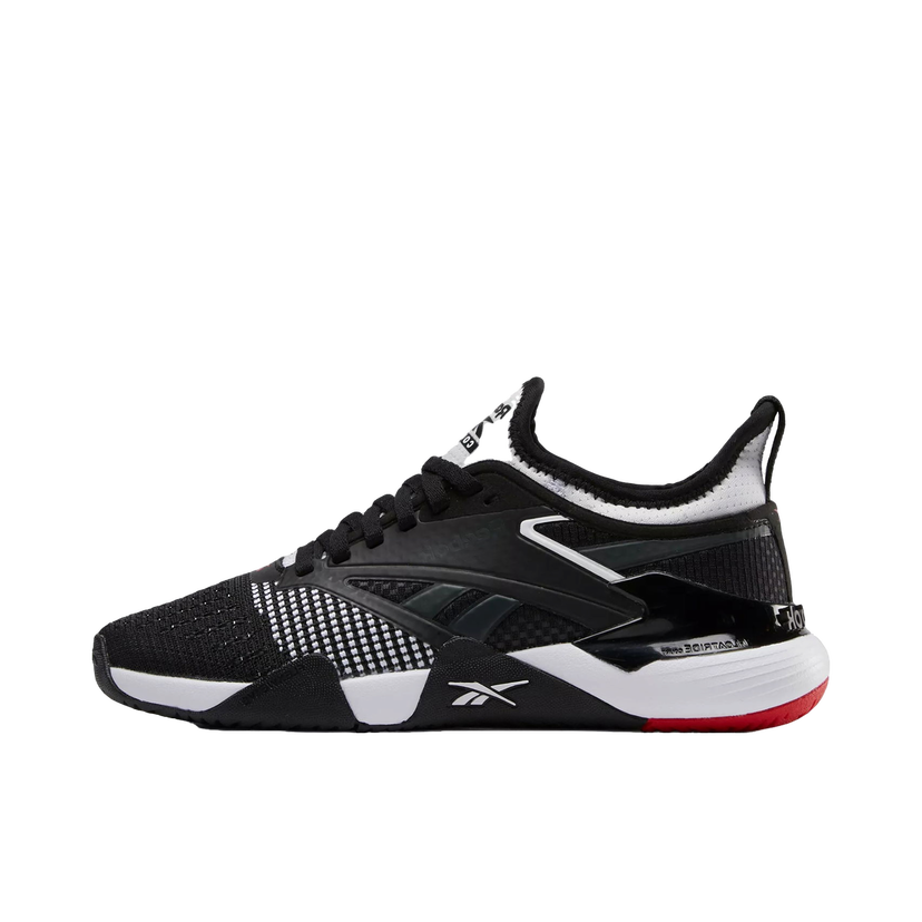 Кецове и обувки Reebok Nano Court Black White Vector Red (Women's) Черно | 100211615