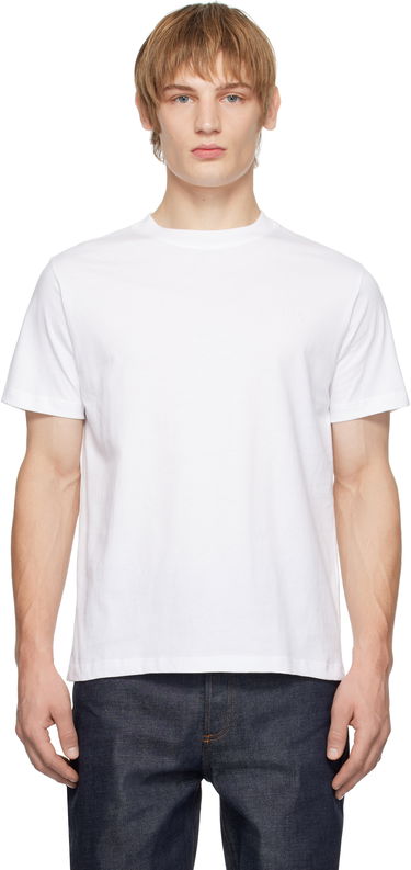 Тениска A.P.C. Standard Embroidered Logo T-Shirt Бяло | COHBW-M26392, 0