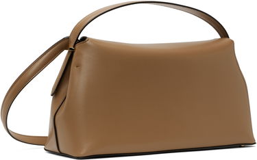 Дамска чанта TOTEME TOTEME T-Lock Leather Top Handle Bag Кафяво | 241-WAL956-LE0025, 2