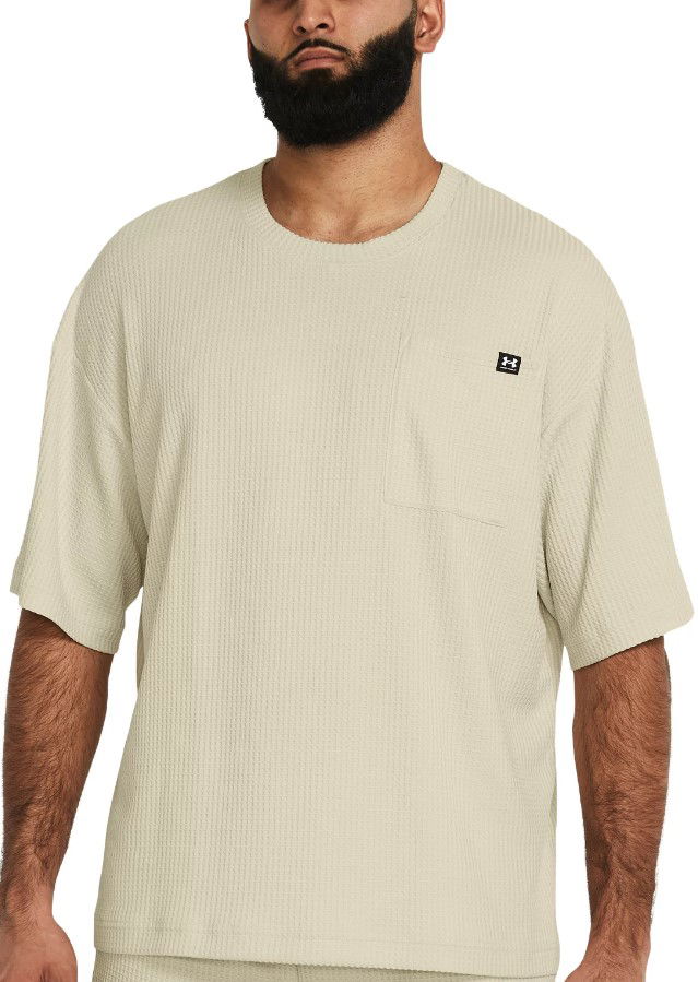 Тениска Under Armour UA Rival Waffle Crew-BRN Бежово | 1383106-273, 0