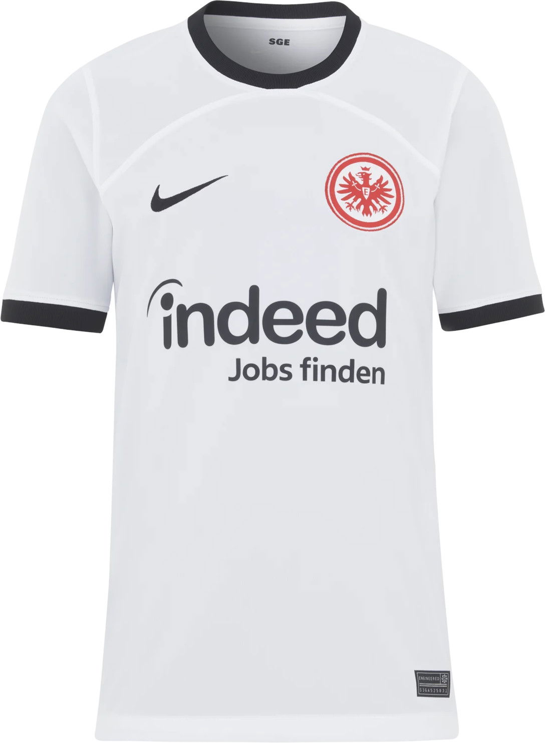 Фланелка Nike Dri-FIT Eintracht Frankfurt Stadium 2023/24, Бяло | fn0656-100, 0