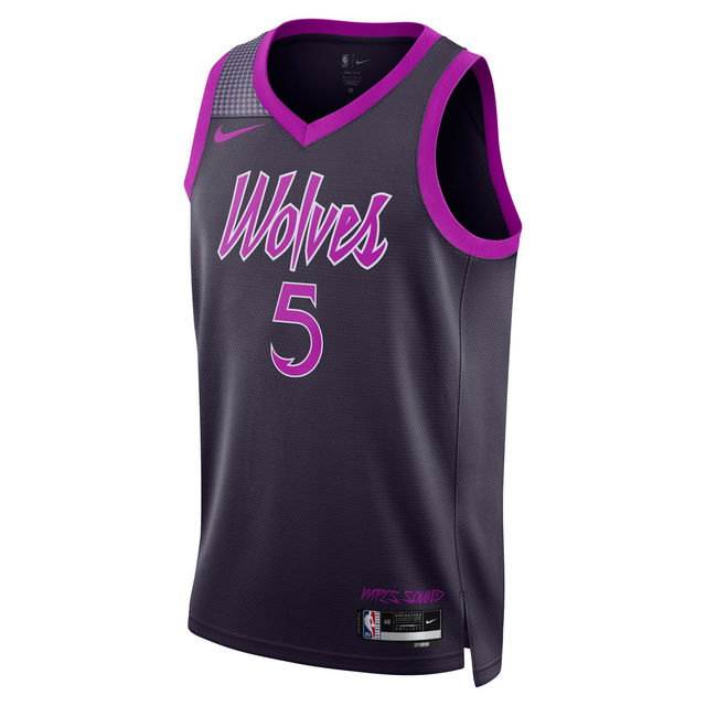 NBA Anthony Edwards Minnesota Timberwolves City Edition Swingman Jersey
