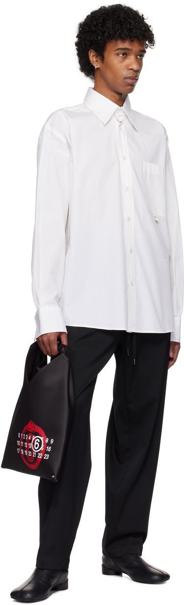 Панталони Maison Margiela Wool Trousers Черно | SH0KA0023 M35153, 3