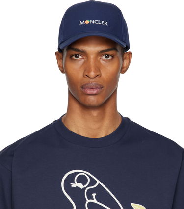 Шапка с козирка Moncler Moncler Genius x Gilga Farm Baseball Cap Тъмно синьо | K24023B000060U082, 0