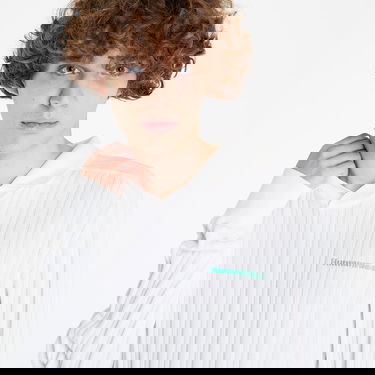 Фланелка adidas Originals Humanrace x Knit Long Sleeve Jersey "Cloud White" Бяло | HZ8138, 2