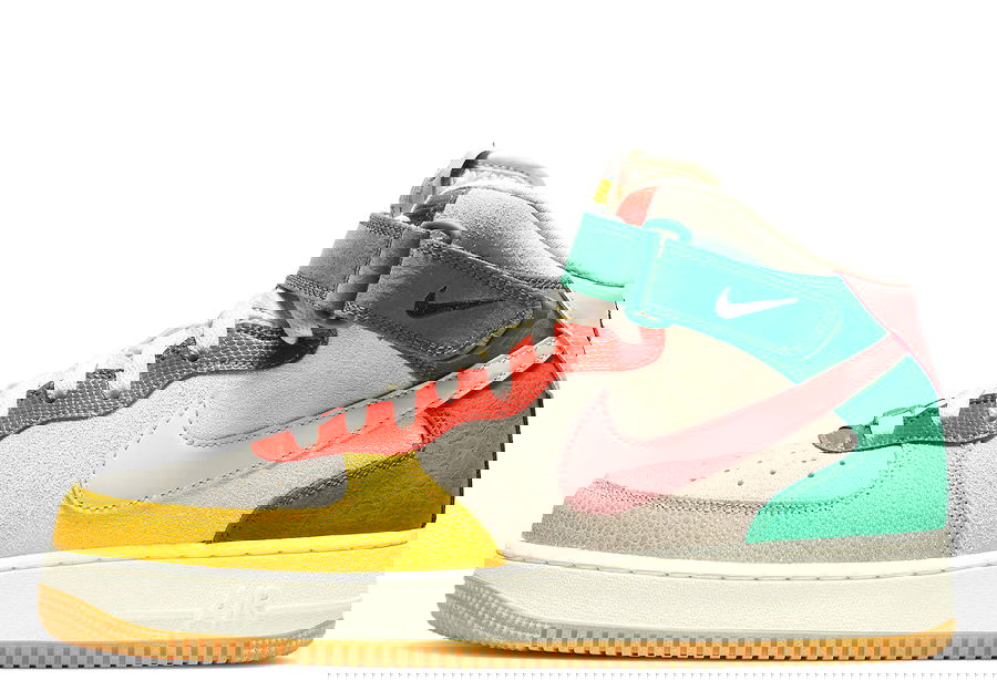 Кецове и обувки Nike Air Force 1 Mid NH Многоцветен | DR0158-100, 1