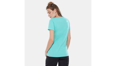 Тениска The North Face Fine Tee Зелено | T93YIGN0Q, 2