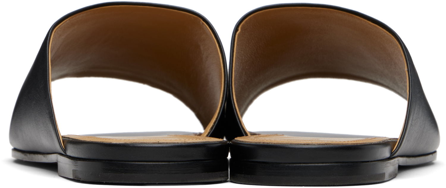 Аксесоари The Row The Row Signum Slipper Sandals Черно | F1629-L57A, 1