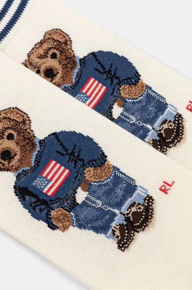 Чорапи Polo by Ralph Lauren Socks with Bear Бежово | 455957939, 1