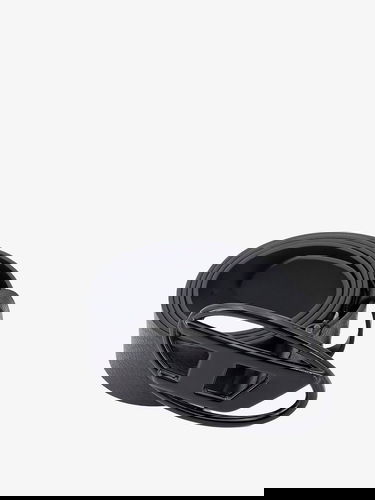 Колани Diesel Men's Diesel Leather Belt with D Logo Buckle Черно | X08516P4231T8013, 2