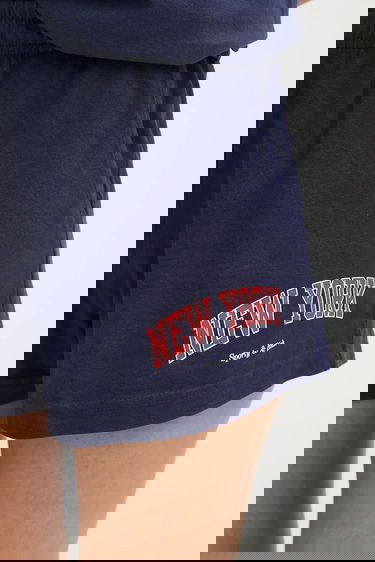 Къси панталони Sporty & Rich Sporty & Rich New York Ivy Disco Shorts, Medium Waist Тъмно синьо | SH037606304BL106, 3
