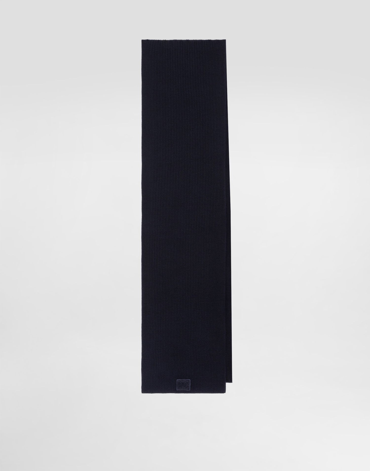 Шал Dolce & Gabbana Dolce & Gabbana Knitted Wool Scarf Тъмно синьо | GX13KZJDVCIB0665, 0