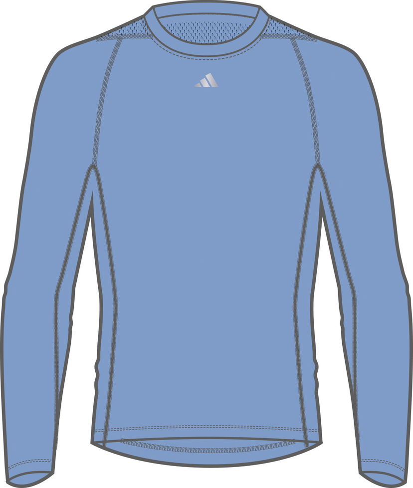 Тениска adidas Originals Adidas TF LS Tee Long Sleeve Синьо | im8531