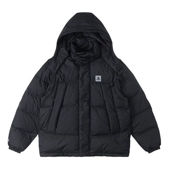 Пухо яке Converse Premium Short Down Detachable Jacket Черно | 10025253-A03, 0