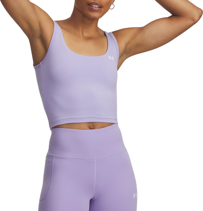 Съкратен топ Under Armour Motion Cropped Tank Top Лилаво | 6007656-538