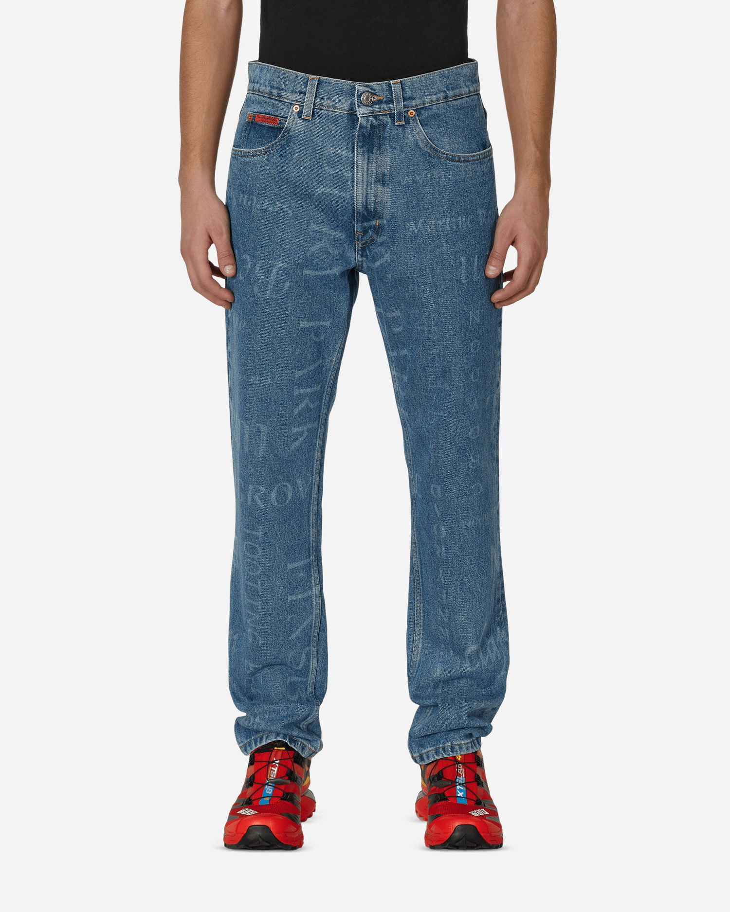 Дънки Martine Rose Straight Leg Jeans Синьо | CMRSS23204  BLSTT, 0