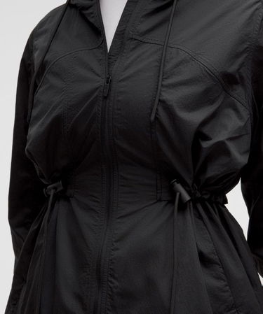 Ветровка lululemon lululemon Water-Repellent Hooded Jacket with Drawcord Черно | prod11860005, 6