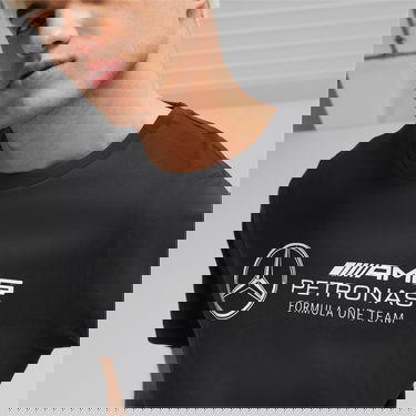 Тениска Puma Mercedes AMG Petronas Motorsport F1 Essentials Logo T-Shirt Черно | 536447_01, 7