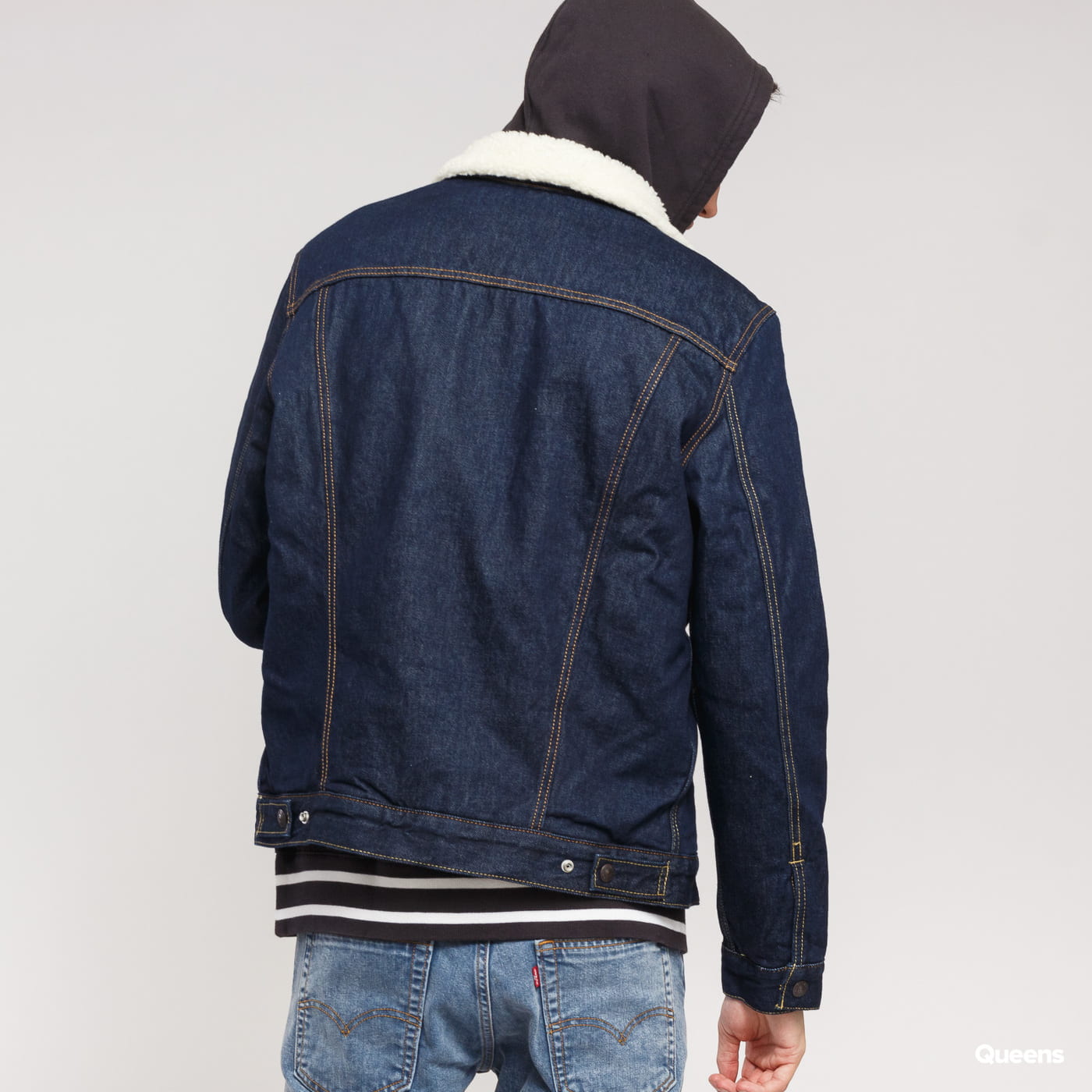 Яке Levi's Type 3 Sherpa Trucker Тъмно синьо | 16365-0084, 1