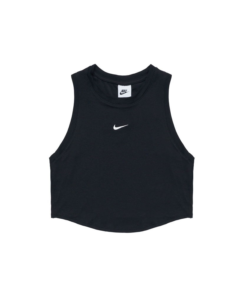 Потник Nike WMNS ESSENTIALS RIBBED CROPPED Черно | FB8279-010