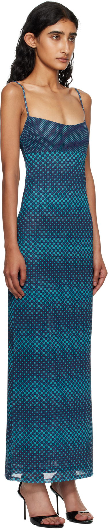 Pокля Miaou Miaou Thais Maxi Dress Синьо | 5019PM1WRP, 1
