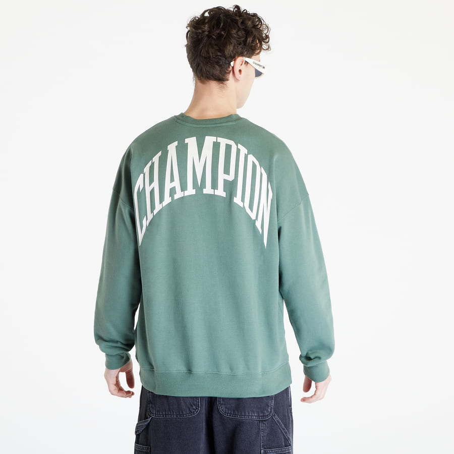 Суитчър Champion Crewneck Sweatshirt Зелено | 218517 CHA GS506, 1