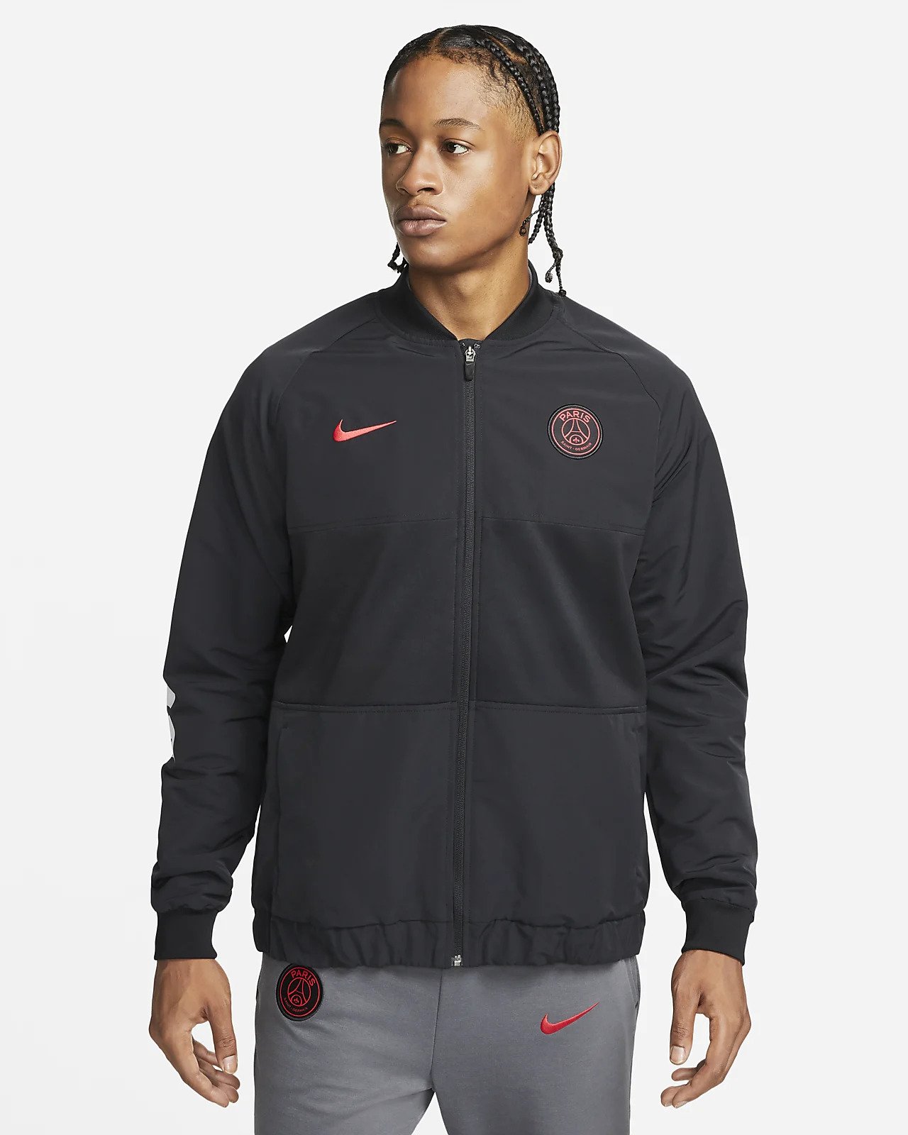 Яке Nike Paris Saint-Germain Dri-FIT Football Tracksuit Jacket Черно | DB7819-014, 0