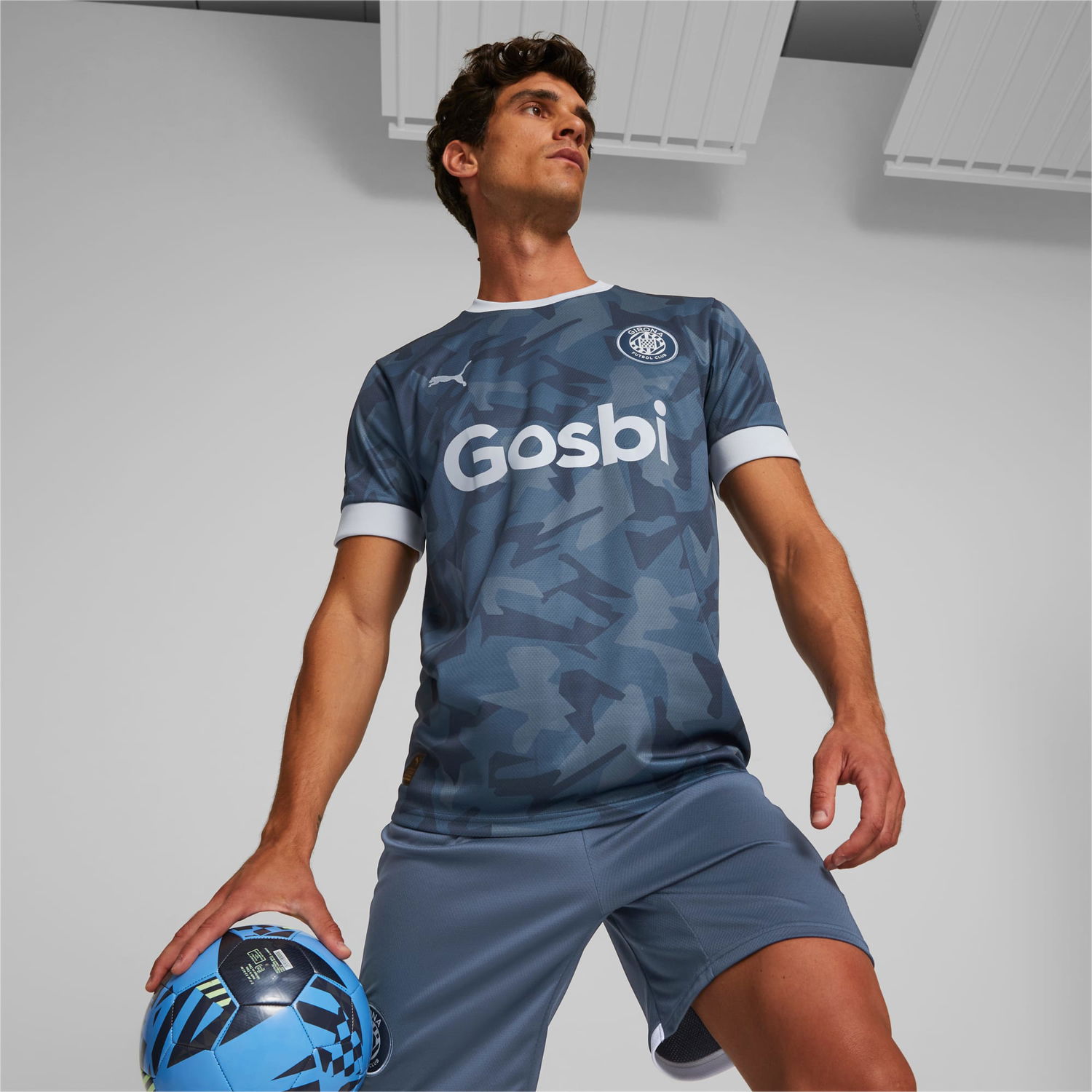 Фланелка Puma Girona FC 2022/23 Replica Сиво | 768838_03, 0