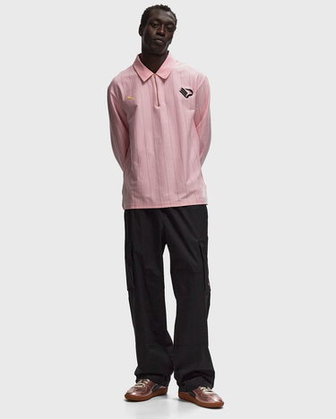 Поло тениска Puma Striped Longsleeve Polo Розово | 629540-60, 1