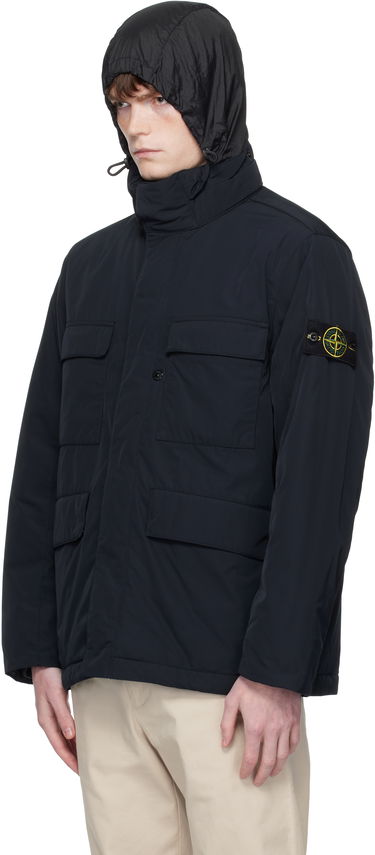 Яке Stone Island Micro Twill Jacket Тъмно синьо | K2S15 4100049 S0026, 3