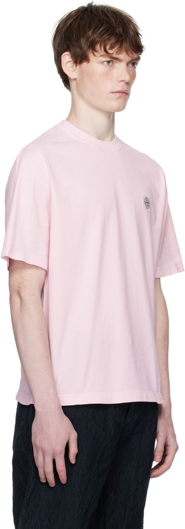 Тениска Stone Island Stone Island Organic Cotton 'Fissato' T-Shirt Синьо | K2S15 2100025 S0115, 4