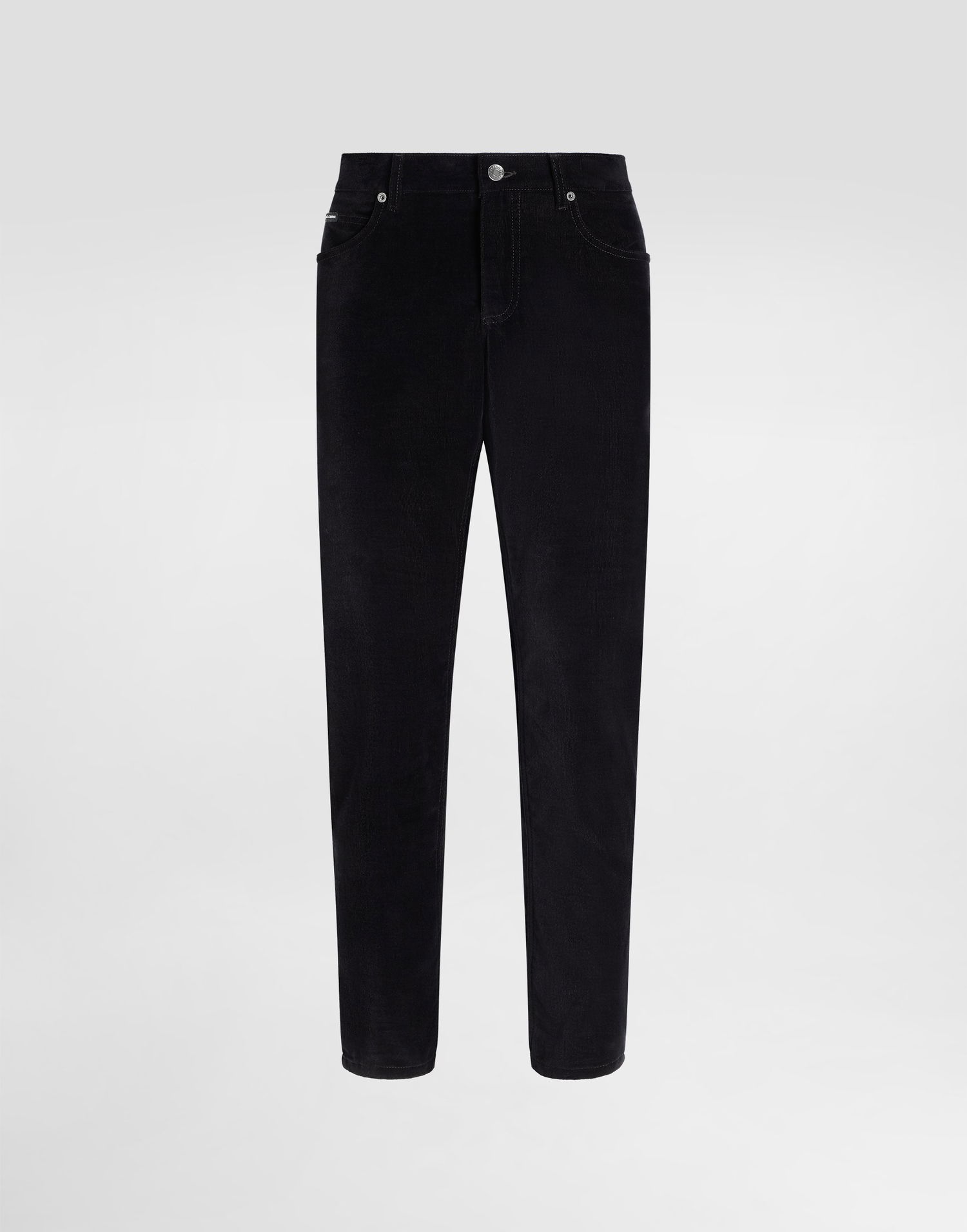 Панталони Dolce & Gabbana Dolce & Gabbana Cotton And Cashmere Regular Trousers Черно | GYJCCTGJ589N0000, 0