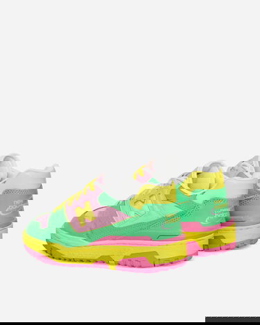 Кецове и обувки New Balance 550 Pink / Green / Lime Зелено | BB550YKA, 4