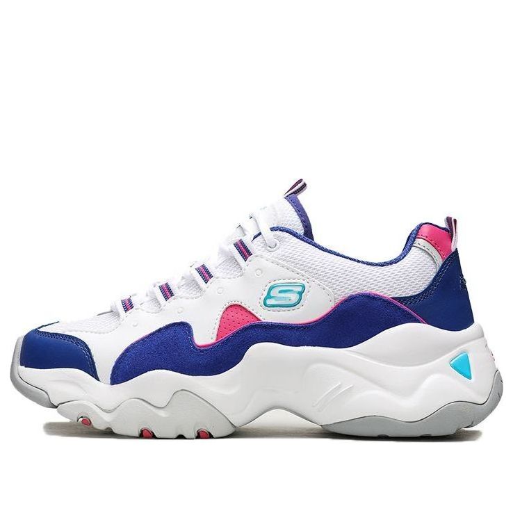Кецове и обувки Skechers D'Lites 3.0 Zenway Бяло | 12955-WBLP