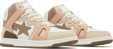 Кецове и обувки BAPE Brown Sta 93 Hi Бежово | 0ZXSHM191011I-BGA, 4