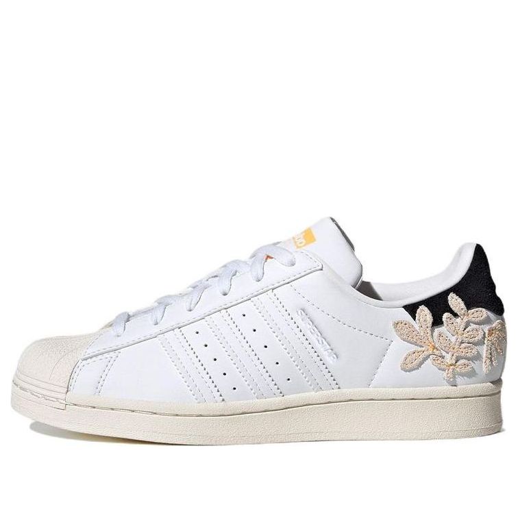 Кецове и обувки adidas Originals Superstar Floral Patches Бяло | GZ0864, 0