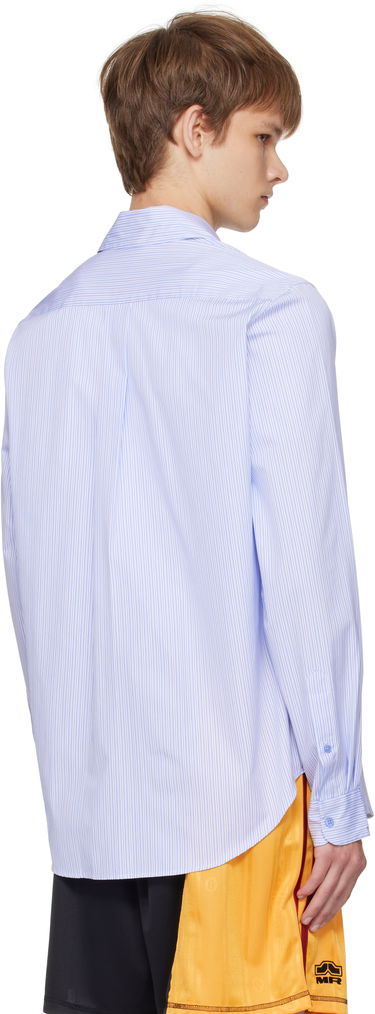 Риза Martine Rose Martine Rose Classic Striped Shirt Синьо | 401WS18531, 2